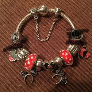 Pandora Mickey and Minnie Disney Bracelet